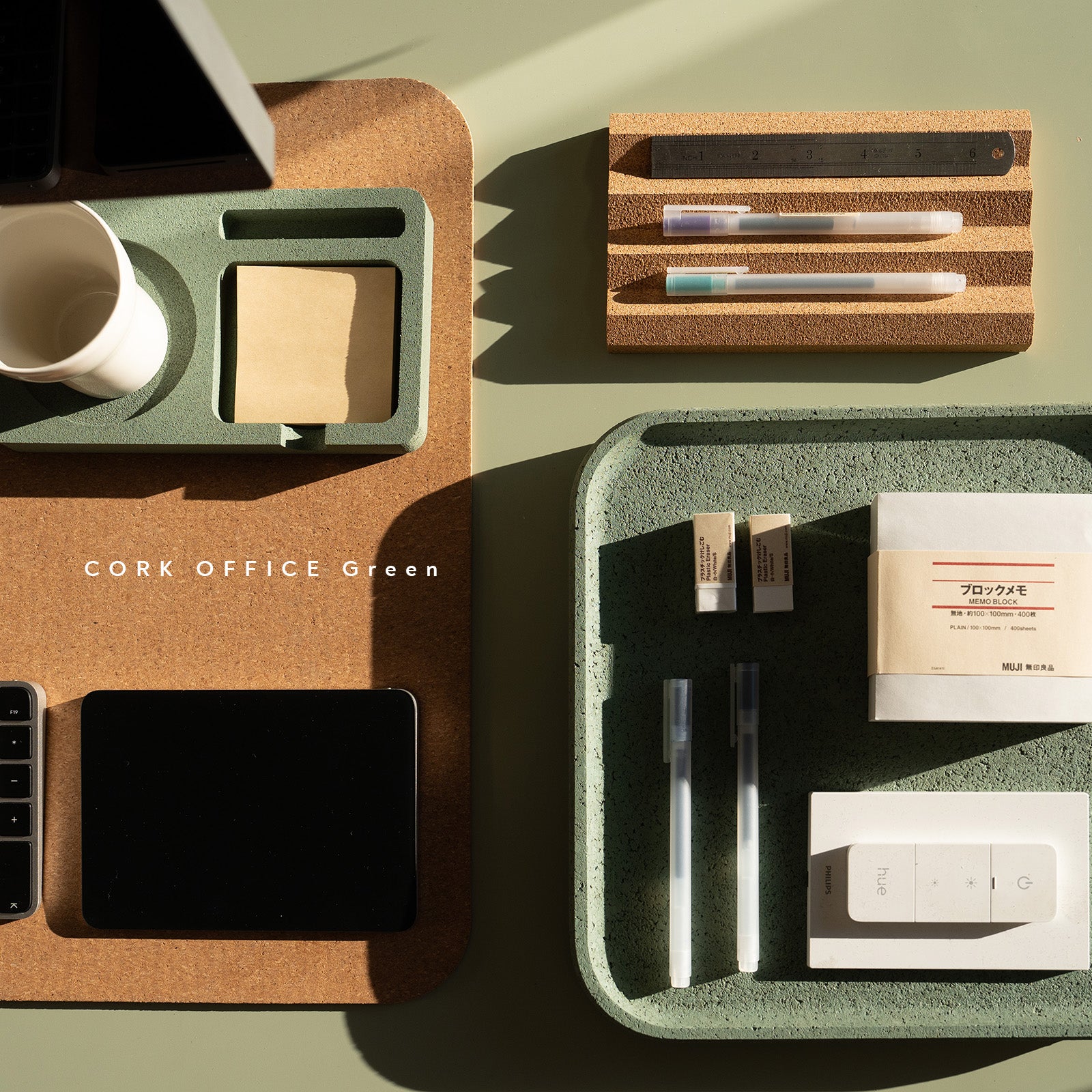 Desk Organiser S - Natural / Color collection