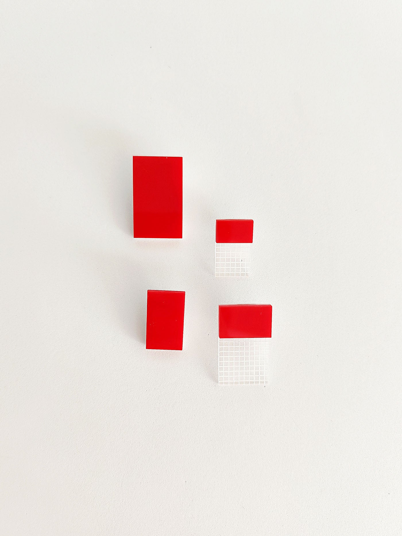 Brincos Vermelhos EST’L 01